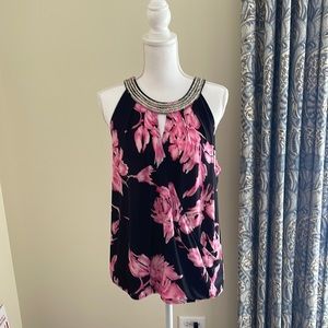 INC FLORAL TOP